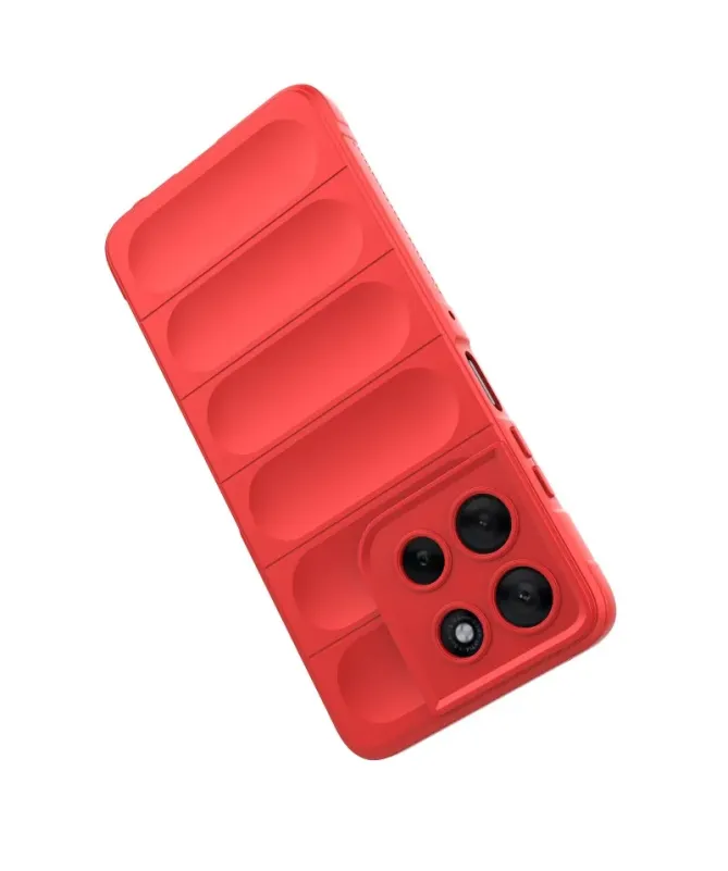 Coque Moto G56 5G Rugged silicone avec verre trempé