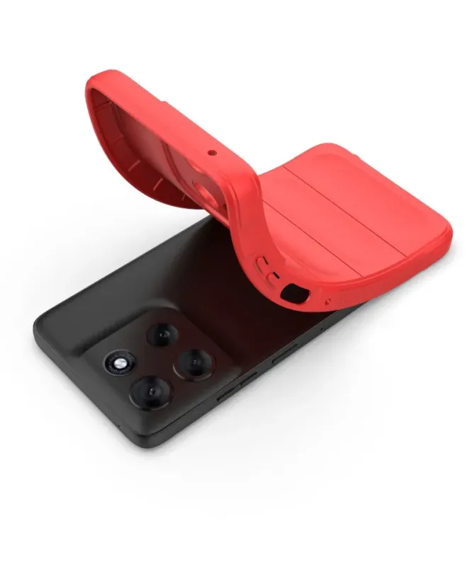 Coque Moto G56 5G Rugged silicone avec verre trempé