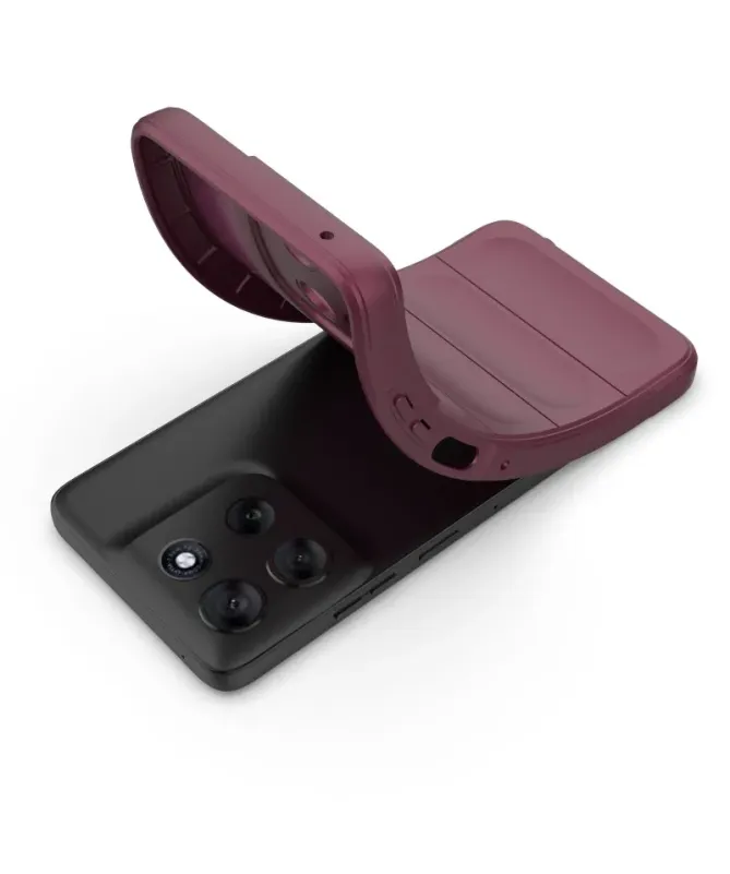 Coque Moto G56 5G Rugged silicone avec verre trempé