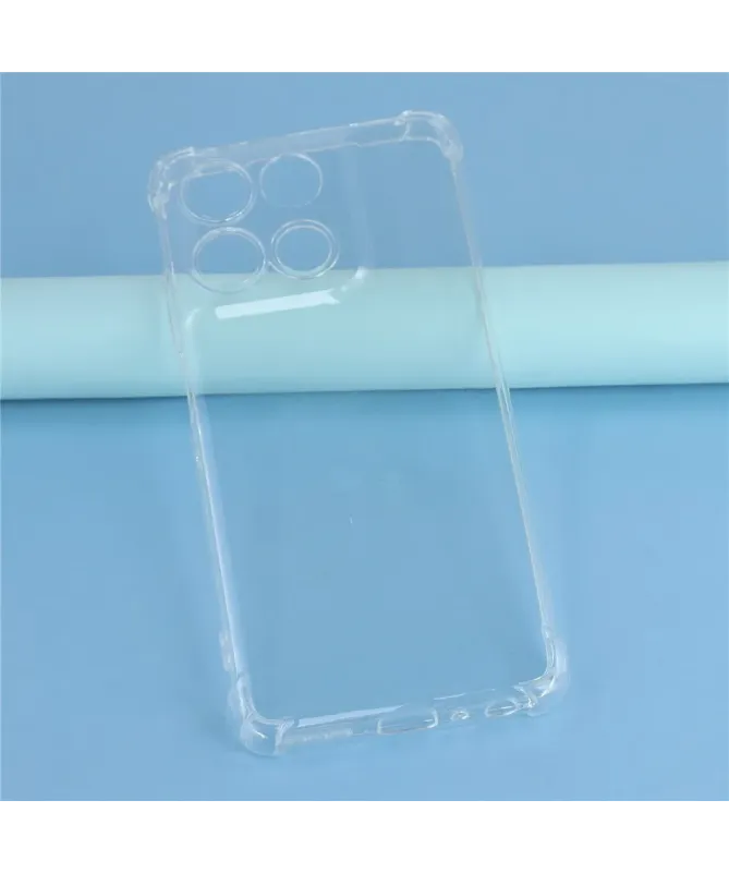 Coque Moto G56 5G transparente angles renforcés