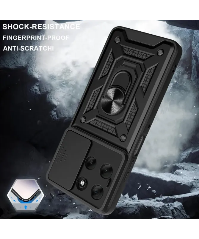 Coque Moto G56 5G Camera Slide Fonction Support