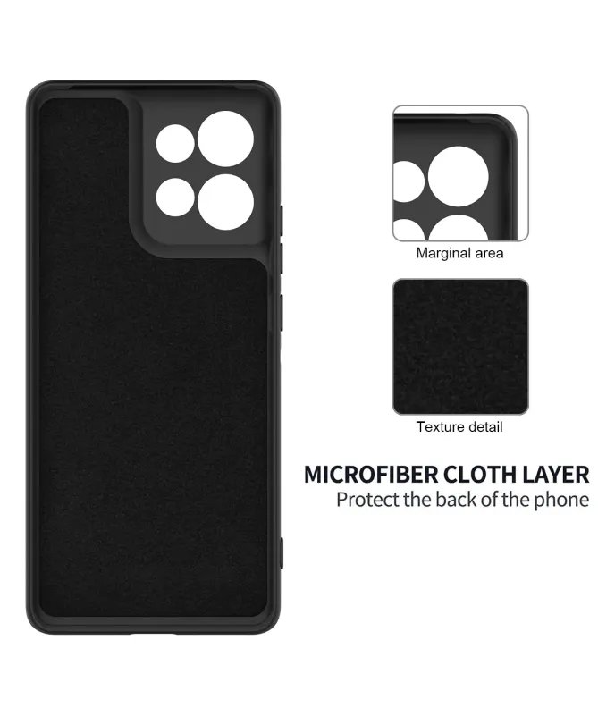 Coque Moto G56 5G Puro silicone liquide