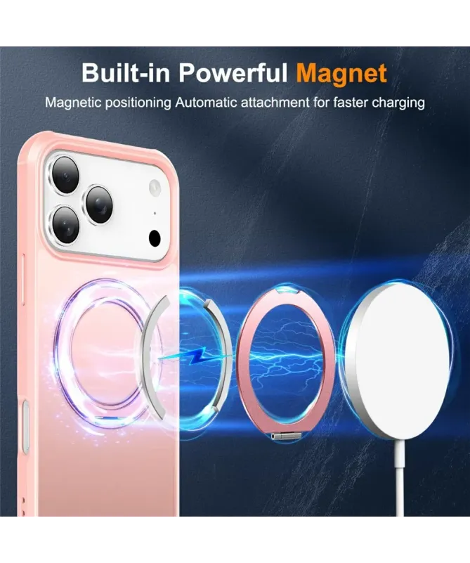 Coque iPhone 17 Pro Max | Antichoc MagSafe avec Anneau