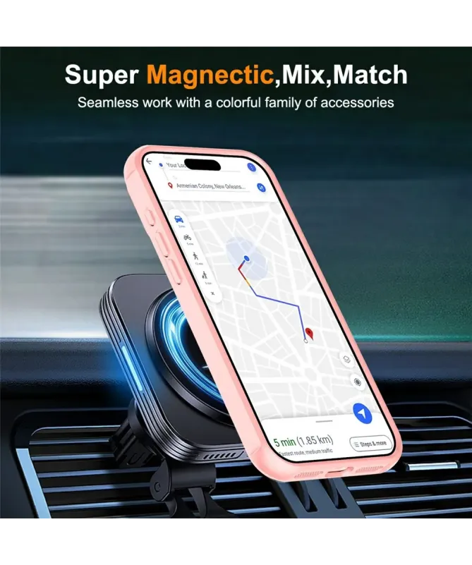 Coque iPhone 17 Pro Max | Antichoc MagSafe avec Anneau