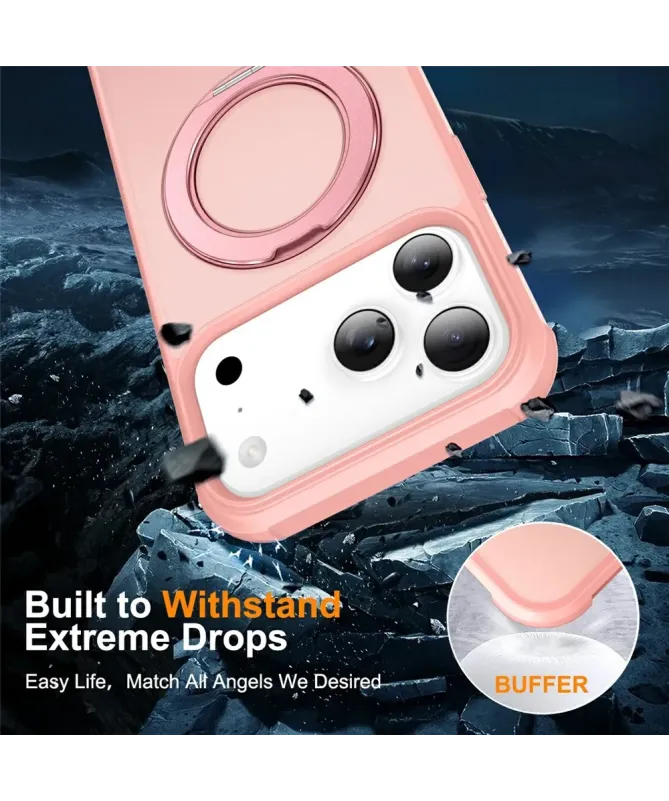 Coque iPhone 17 Pro Max | Antichoc MagSafe avec Anneau