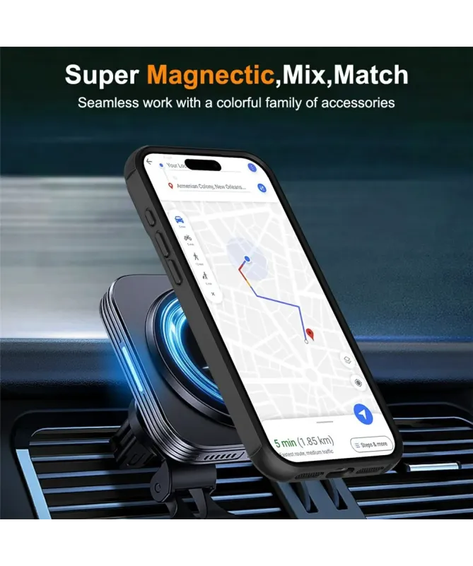 Coque iPhone 17 Pro Max | Antichoc MagSafe avec Anneau