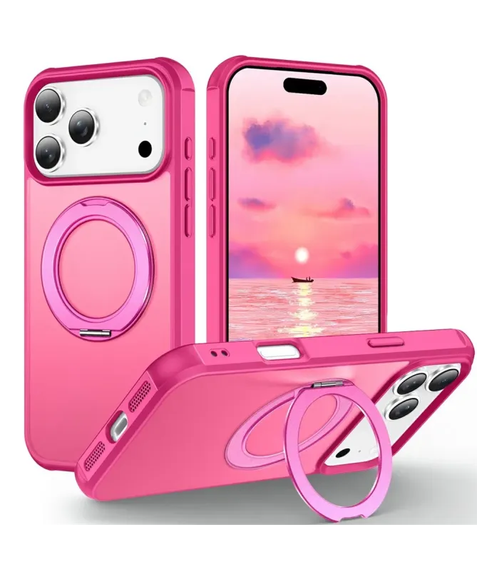 Coque iPhone 17 Pro Max | Antichoc MagSafe avec Anneau