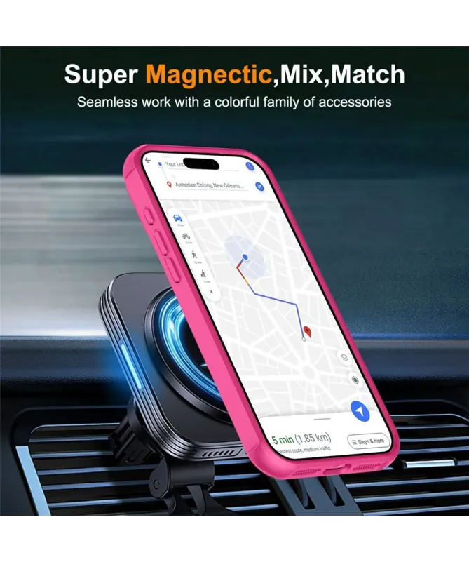 Coque iPhone 17 Pro Max | Antichoc MagSafe avec Anneau