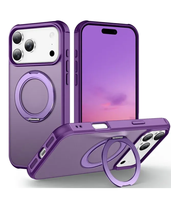 Coque iPhone 17 Pro Max | Antichoc MagSafe avec Anneau