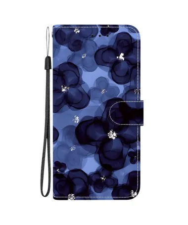 Housse iPhone 17 Pro Max | Portefeuille Blue Orchid