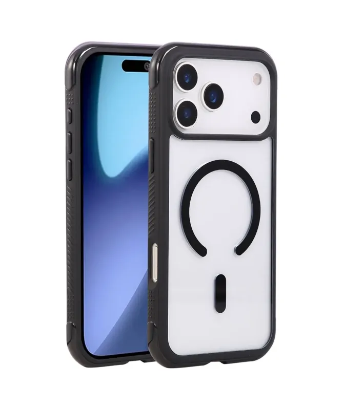 Coque iPhone 17 Pro Max | Transparente MagSafe avec Dragonne