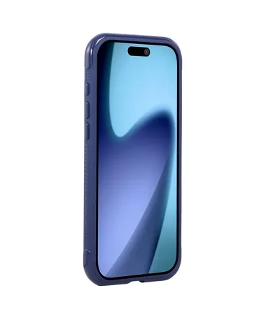 Coque iPhone 17 Pro Max | Transparente MagSafe avec Dragonne Bleu marine - photo 10