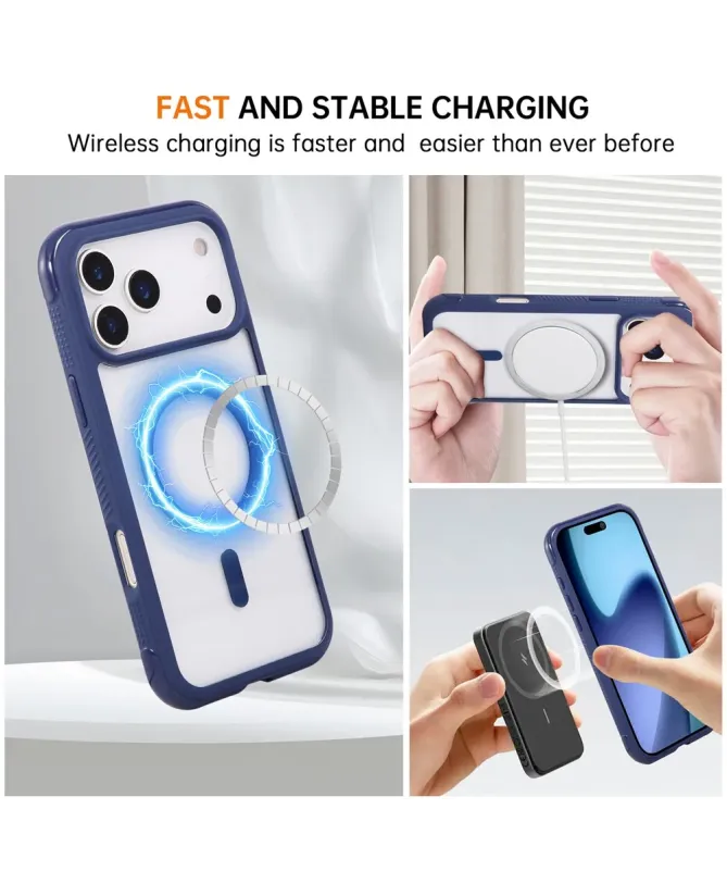 Coque iPhone 17 Pro Max | Transparente MagSafe avec Dragonne