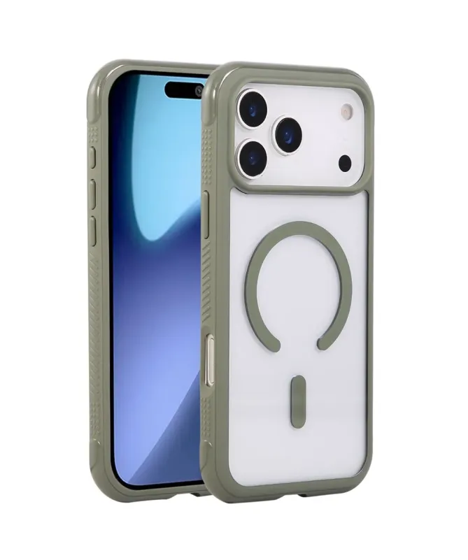 Coque iPhone 17 Pro Max | Transparente MagSafe avec Dragonne