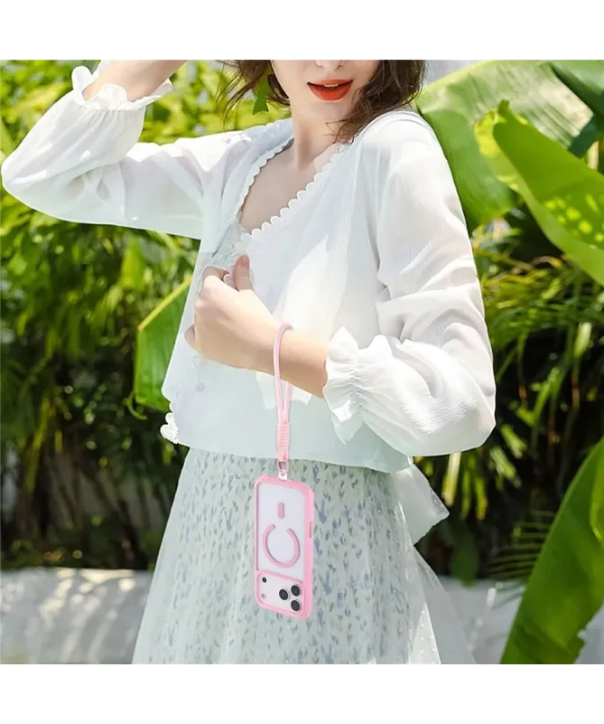 Coque iPhone 17 Pro Max | Transparente MagSafe avec Dragonne