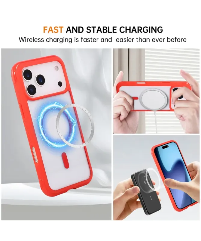 Coque iPhone 17 Pro Max | Transparente MagSafe avec Dragonne