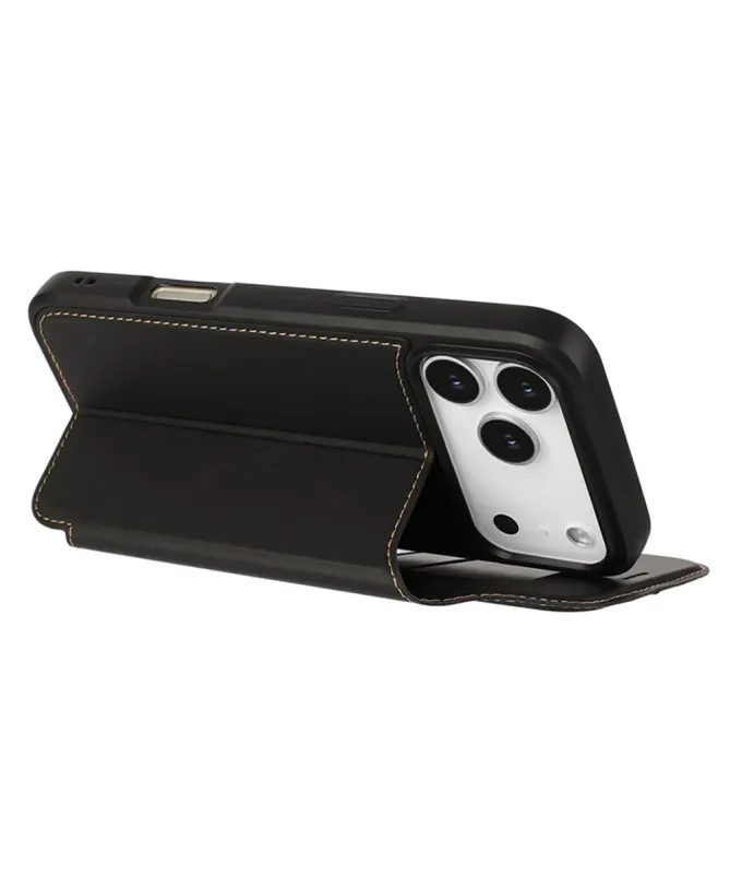 Coque iPhone 17 Pro Max | Étui Cuir Portefeuille