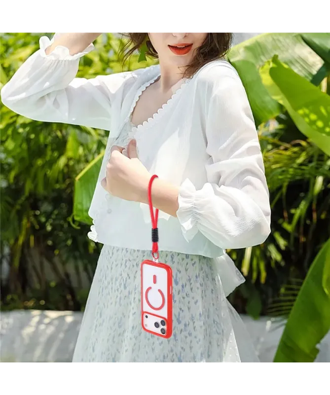 Coque iPhone 17 Pro Max | Transparente MagSafe avec Dragonne