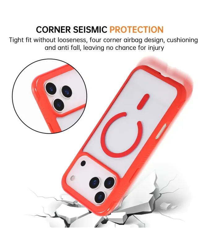 Coque iPhone 17 Pro Max | Transparente MagSafe avec Dragonne