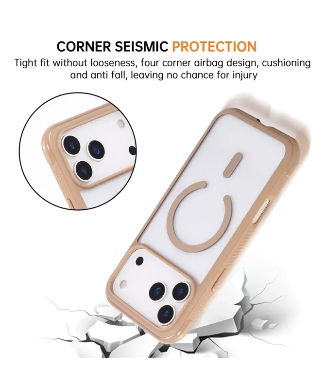Coque iPhone 17 Pro Max | Transparente MagSafe avec Dragonne