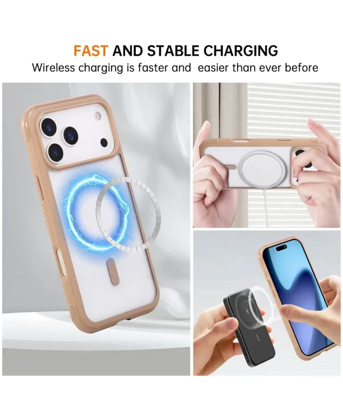 Coque iPhone 17 Pro Max | Transparente MagSafe avec Dragonne