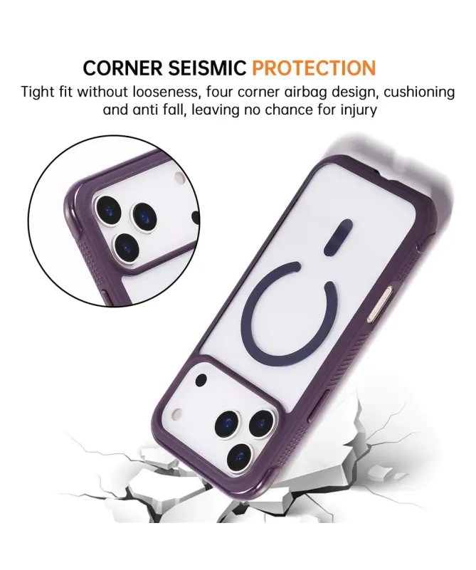 Coque iPhone 17 Pro Max | Transparente MagSafe avec Dragonne