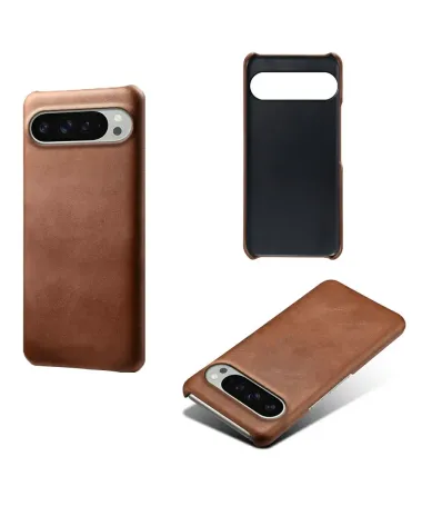 Coque Google Pixel 10 / 10 Pro Simili Cuir Basique Marron - photo 25