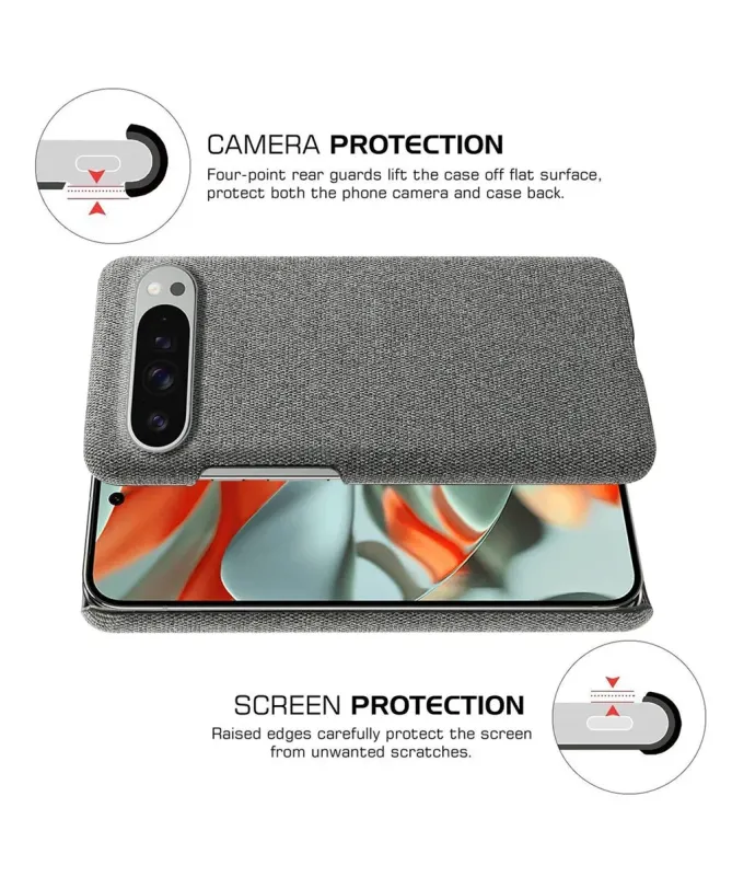 Coque Google Pixel 10 / 10 Pro revêtement tissu