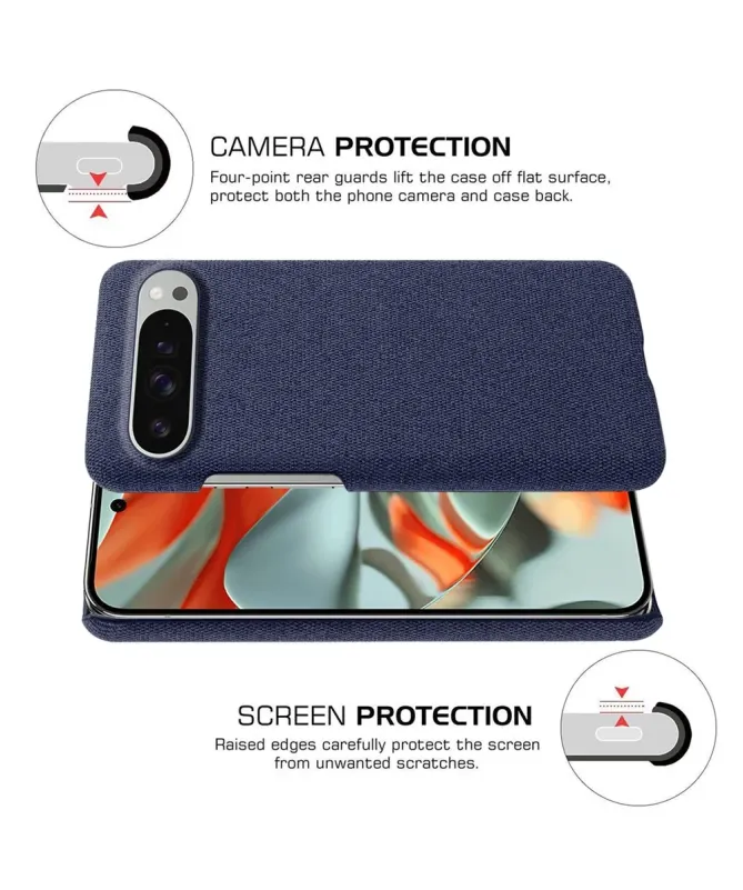 Coque Google Pixel 10 / 10 Pro revêtement tissu
