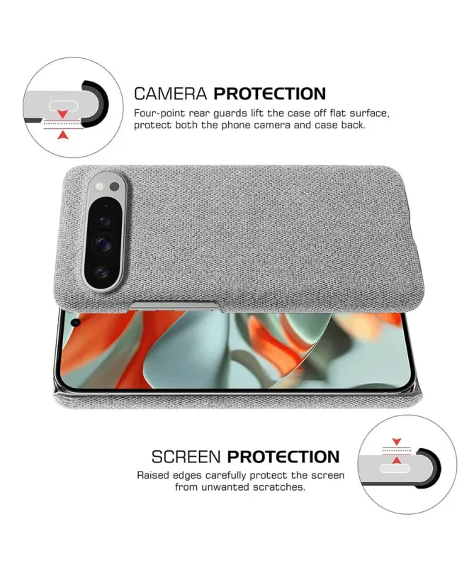 Coque Google Pixel 10 / 10 Pro revêtement tissu