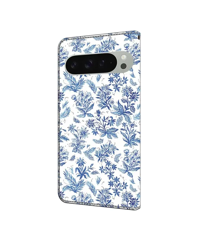 Housse Google Pixel 10 / 10 Pro Porcelaine Florale