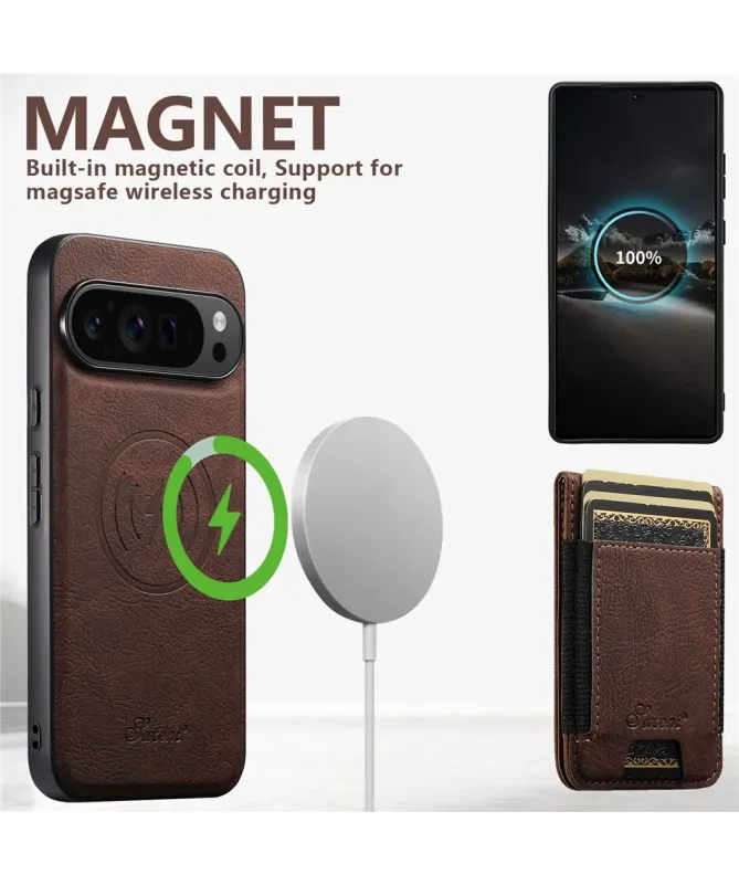 Coque Google Pixel 10 Pro / 10 Portefeuille Magnétique