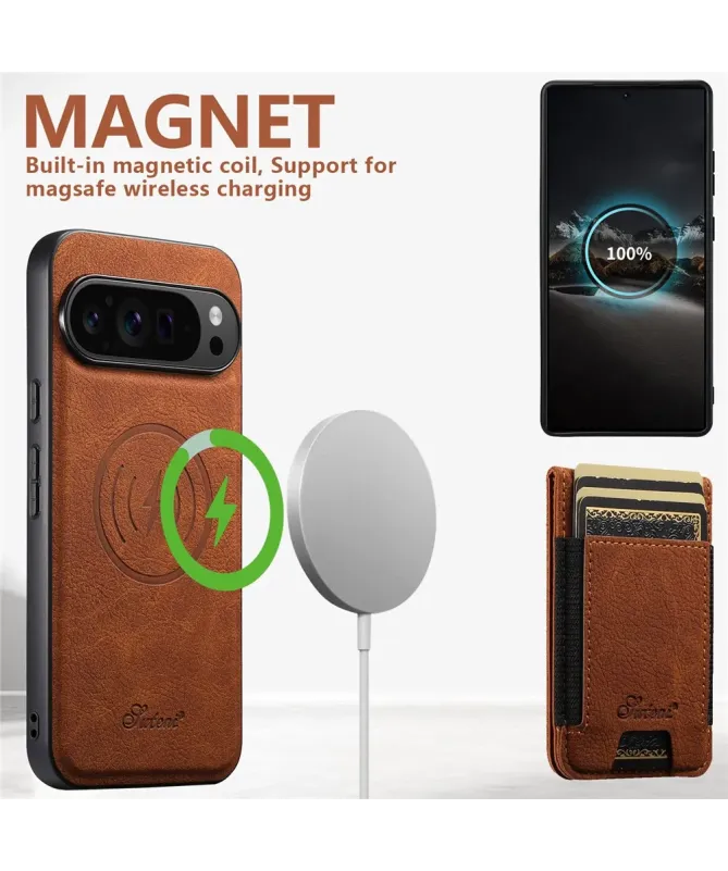 Coque Google Pixel 10 Pro / 10 Portefeuille Magnétique