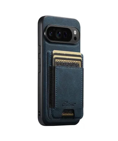 Coque Google Pixel 10 Pro / 10 Portefeuille Magnétique Bleu marine - photo 20