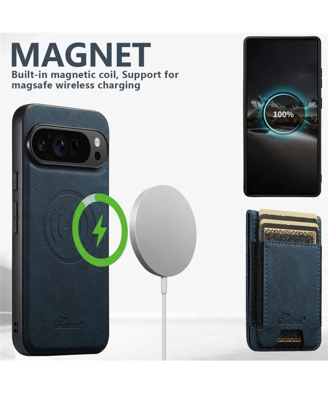 Coque Google Pixel 10 Pro / 10 Portefeuille Magnétique