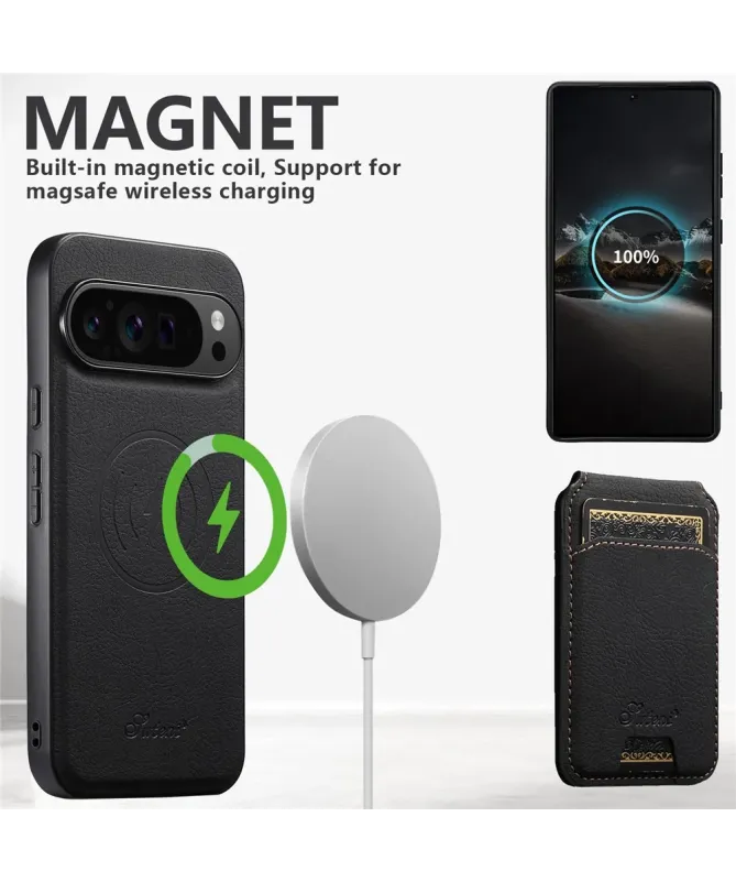 Coque Google Pixel 10 Pro / 10 Portefeuille Magnétique H16