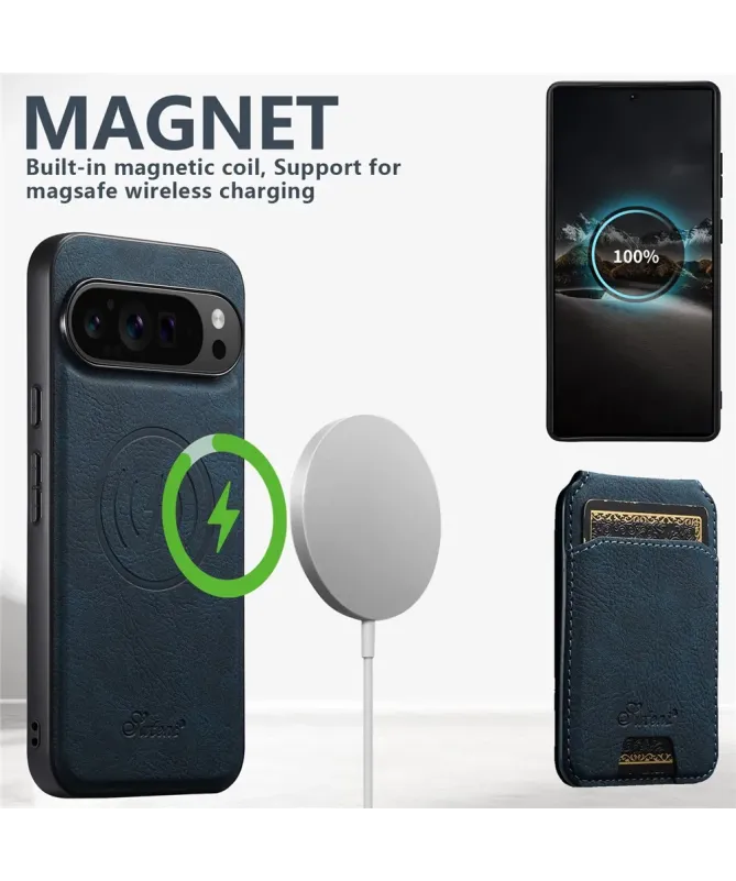 Coque Google Pixel 10 Pro / 10 Portefeuille Magnétique H16