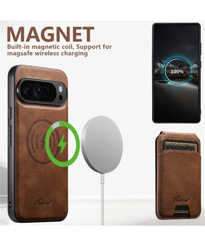 Coque Google Pixel 10 Pro / 10 et Portefeuille Magnétique H15