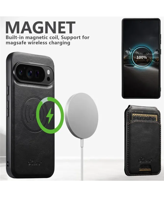 Coque Google Pixel 10 Pro / 10 et Portefeuille Magnétique H15