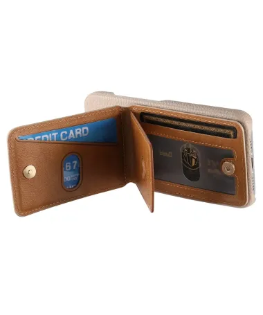 Coque Google Pixel 10 Pro / 10 avec Portefeuille et Miroir Beige Clair - photo 20
