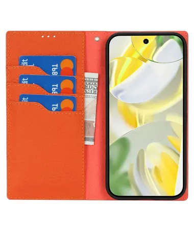 Housse Google Pixel 10 Pro / 10 cuir grainé avec lanière Orange - photo 33