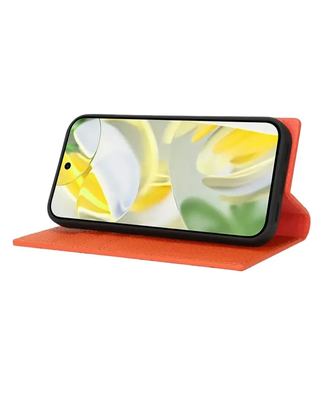 Housse Google Pixel 10 Pro / 10 cuir grainé avec lanière