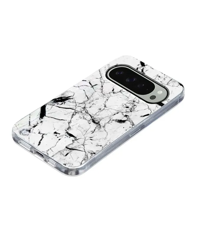 Coque Google Pixel 10 / 10 Pro Marbre Blanc
