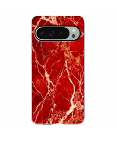 Coque Google Pixel 10 / 10 Pro Marbre Rouge