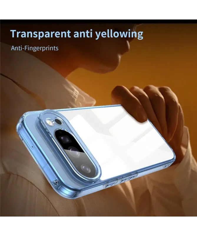 Coque Google Pixel 10 Pro Transparente Contour Couleuré