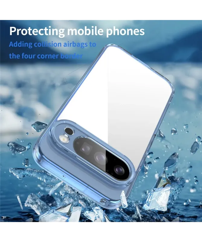 Coque Google Pixel 10 Pro Transparente Contour Couleuré