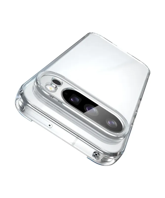 Coque Google Pixel 10 Pro Transparente Contour Couleuré