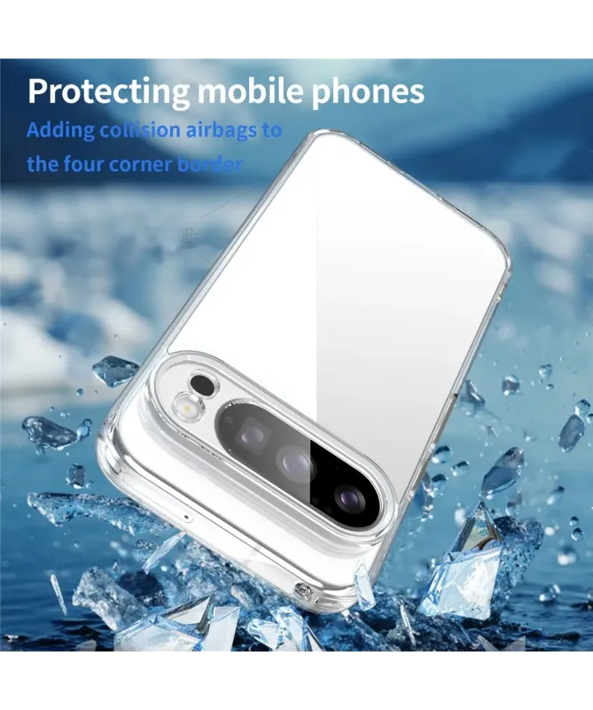Coque Google Pixel 10 Pro Transparente Contour Couleuré