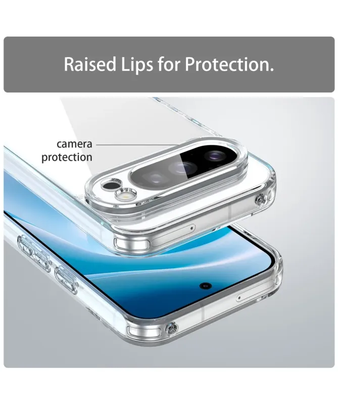 Coque Google Pixel 10 Pro Transparente Contour Couleuré