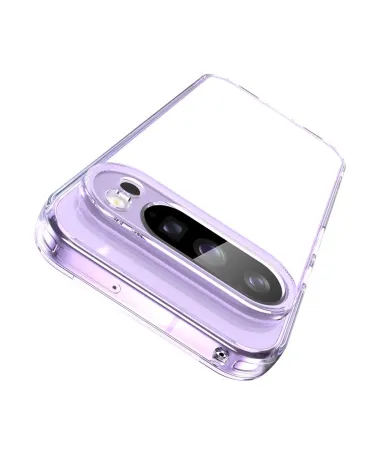 Coque Google Pixel 10 Pro Transparente Contour Couleuré Violet clair - photo 20